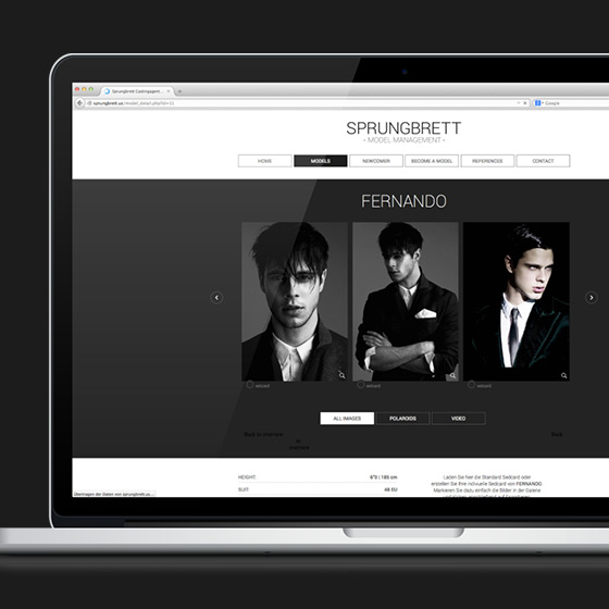ENVY Project - Korporativni identitet za modnu agenciju Sprungbrett - Image 1