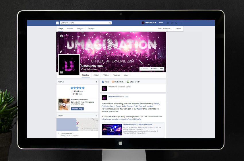 ENVY Project - Umagination Facebook Fanpage