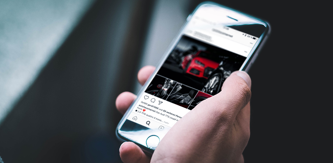 ENVY Aktuelle Projekte - Audi Autohaus Marnet Social Media