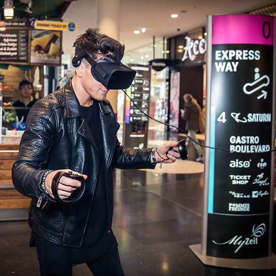 ENVY MY PEOPLE Project - Virtual Reality in der MyZeil