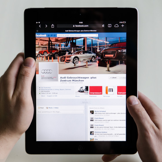 ENVY Project - Facebook Fanpages Audi Retail - Image 4